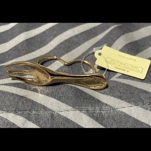Two finger Fork ring